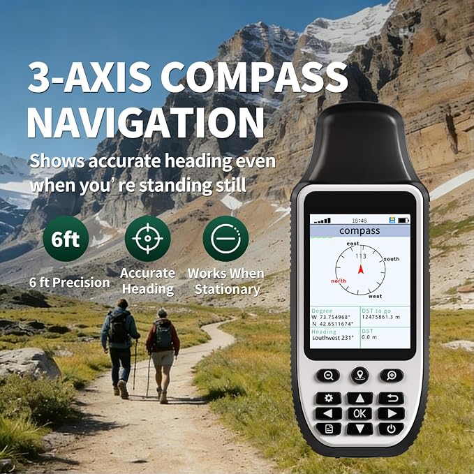 S190 Handheld GPS Navigator, Rugged Handheld GPS - Image 4