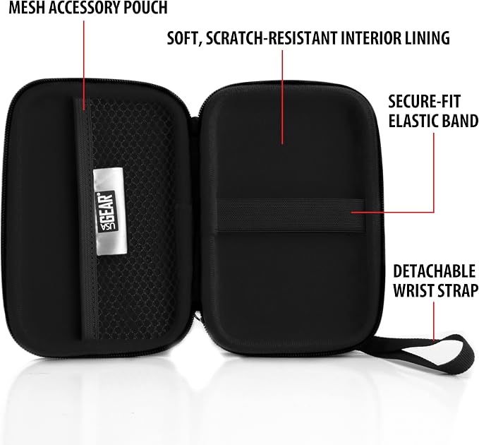 USA Gear Hotspot Carrying Case Fits Solis Edge, Orbic RC400L, AT&T Turbo 3 - Image 3