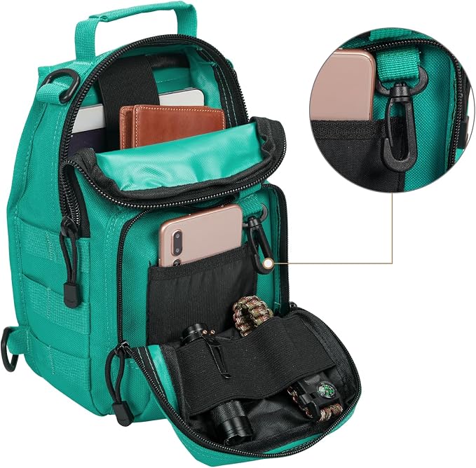 G4Free Outdoor Tactical Bag Backpack, Military Sport Bag Pack Sling Shoulder - Image 3