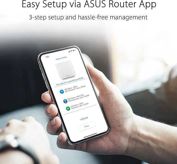 ASUS ZenWiFi Whole-Home Tri-band Mesh WiFi 6E System, Coverage up to 7 - Image 6