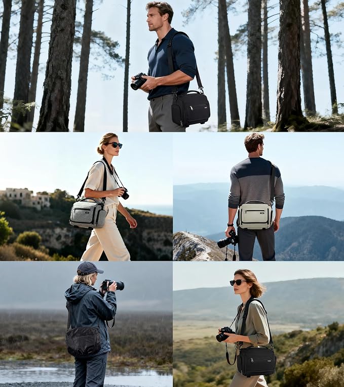 RAINSMORE Camera Bag, SLR/DSLR/Mirrorless Camera Case - Image 8