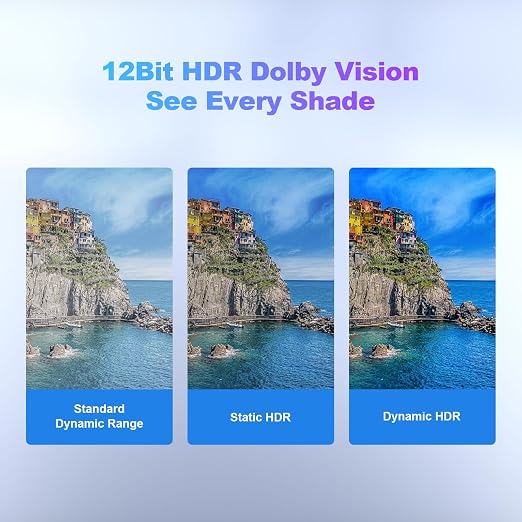 8K Fiber Optic HDMI Cable 50 ft, 48Gbps Long HDMI 2.1 Cable 8K@60Hz/4K@120Hz - Image 8