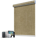 SmartWings Motorized 100% Blackout Shades Blinds, Custom Size, Cordless Window by SmartWings