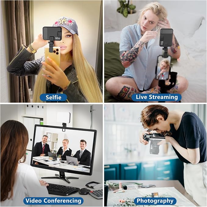 ALTSON 60 LED Portable Selfie Light Video Conference Lighting - Image 5