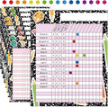 8pcs Attendance Charts for Classroom Management 11x13.8in Multi-Color Incentive by Unknown