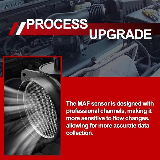MAF Mass Air Flow Sensor Meter w/Housing 2451149 15840812 Compatible - Image 4