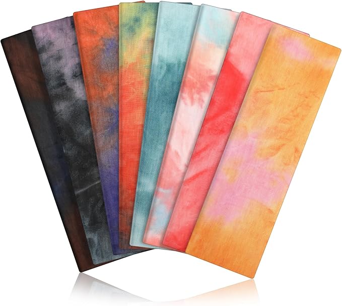8PCS Summer-Exclusive Non Slip Sports Elastic Soft Running Fashion Headbands by VANRUIDFashionSportHeadbands