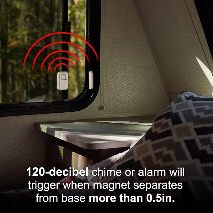 UltraPro Personal Security Window and Door Alarm, 1 Pack, DIY Protection - Image 4