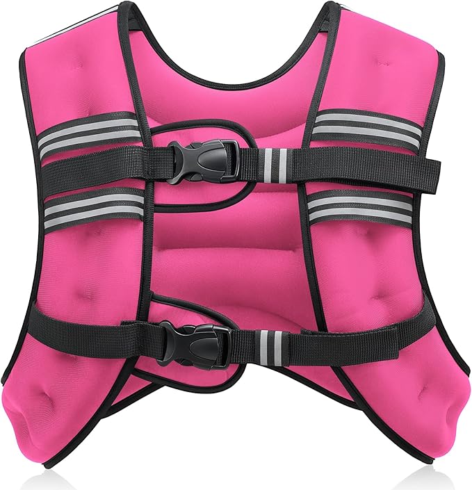 ZELUS Weighted Vest, 6lb/8lb/12lb/16lb/20lb/25lb/30lb Weight Vest by ZELUS