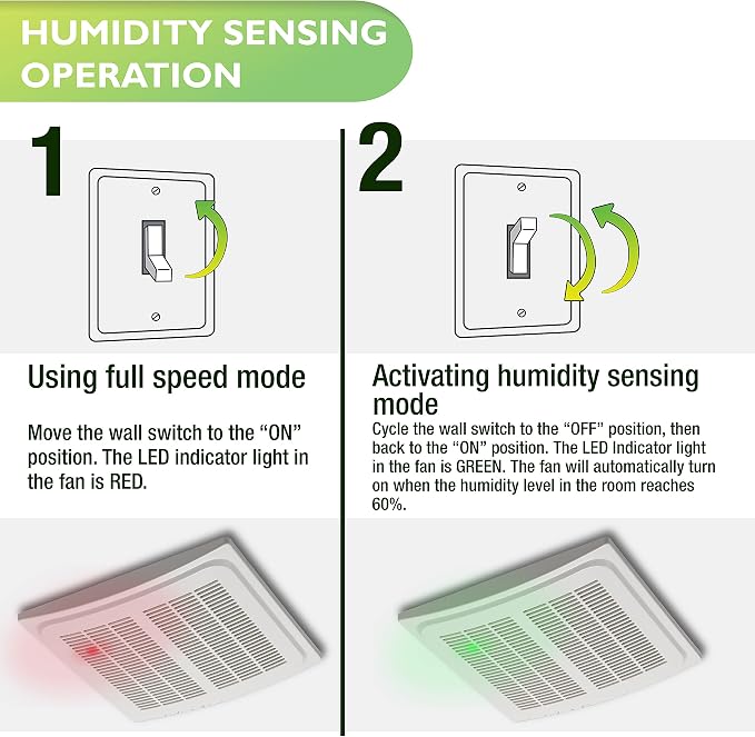 Homewerks 7136-02HW Bathroom Vent Fan - Image 4