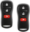 2X KeylessOption Key Fob for 2002 2003 2004 2005 2006 2007 2008 2009 2010 2011 by KeylessOption