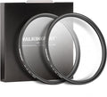 Walking Way 95mm White Mist Diffusion Filter Set, Soft Focus Dreamy Fog Effect by WalkingWay