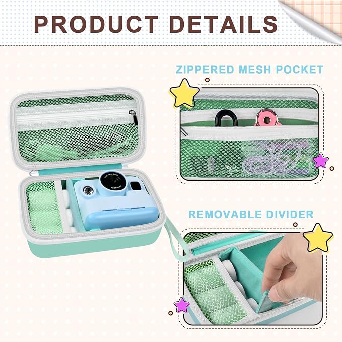 kids Instant Print Camera Case Compatible - Image 7