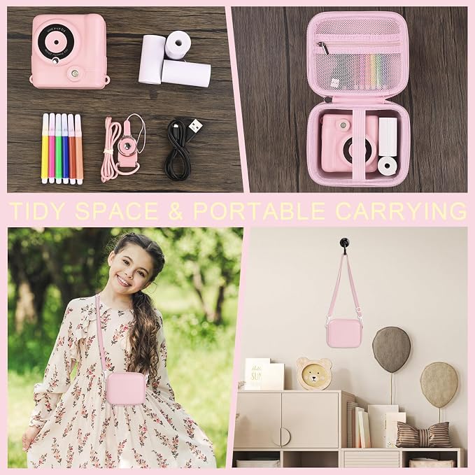 Kids Instant Print Camera Case Compatible - Image 5
