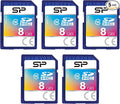 8GB 5-Pack SDHC Class 10 Flash Memory Card by Silicon Power by SPSiliconPower