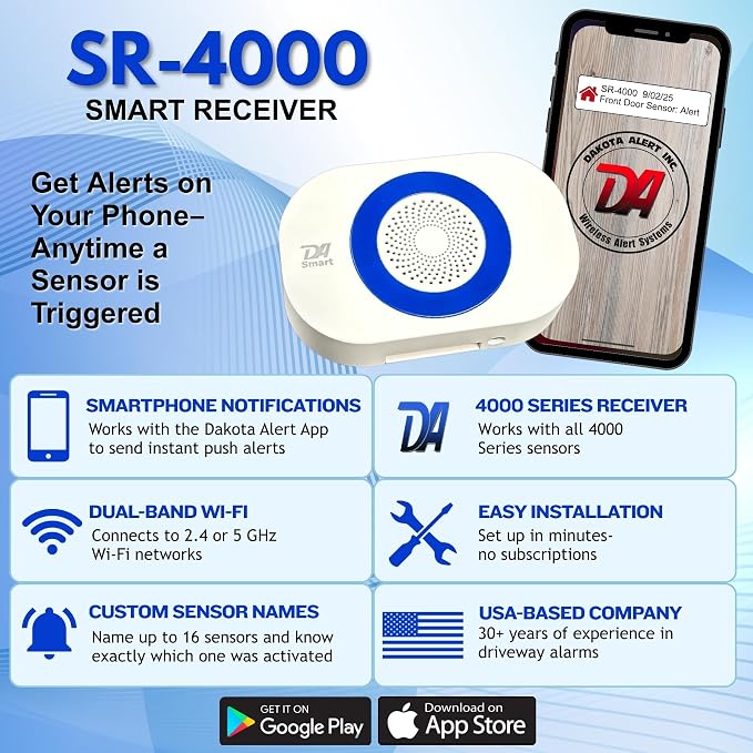 Dakota Alert Smart Dual Probe 4000 Driveway Alarm – Directional Vehicle - Image 3