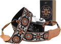 Padwa Lifestyle Brown Flower Camera Strap by PadwaLifestyleCameraStrap