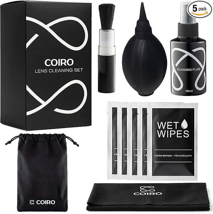 С Coiro Camera Lens Cleaning Kit – Camera Air Blower, Lens Cleaner Spray 100ml by CCoiro