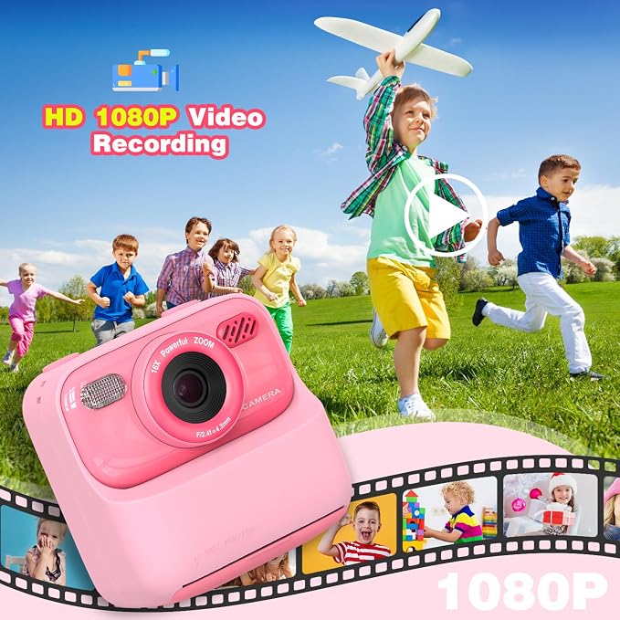 masterbee Kid Camera Instant Print Photo, Birthday Gifts - Image 4