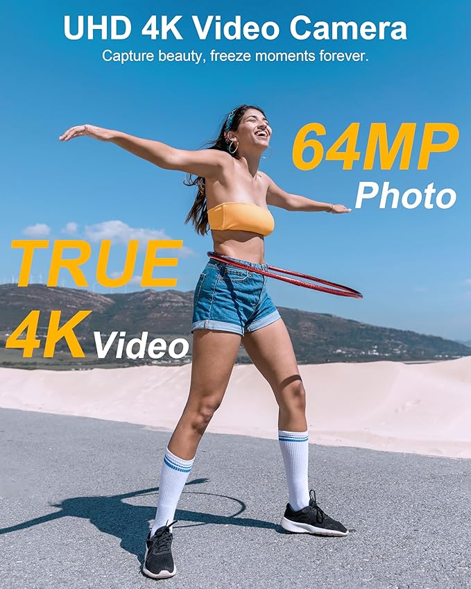 True 4K Digital Camera for Photography - Image 2