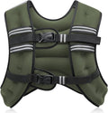 ZELUS Weighted Vest, 6lb/8lb/12lb/16lb/20lb/25lb/30lb Weight Vest by ZELUS