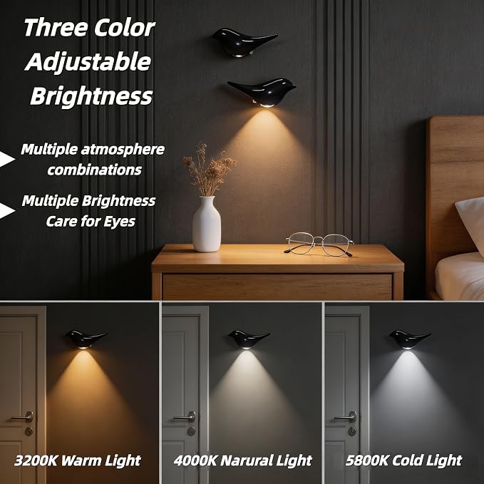 Cute Bird Night Light: Motion Sensor Lights Indoor - Image 5