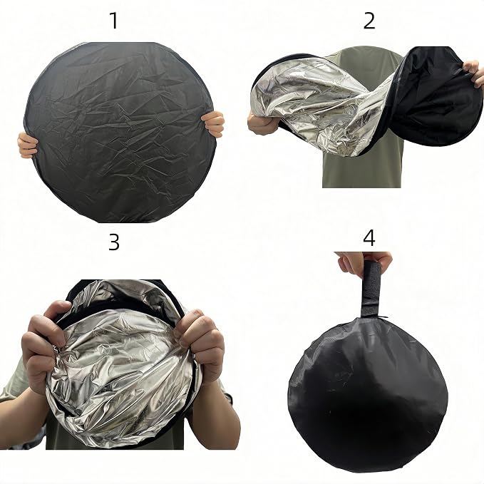 5-in-1 Photography Reflector 12" - Image 4