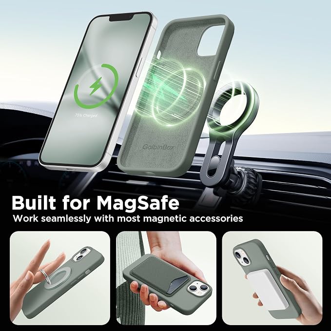 GolbinBox Magnetic for iPhone 13 Case & iPhone 14 Case, Compatible - Image 4