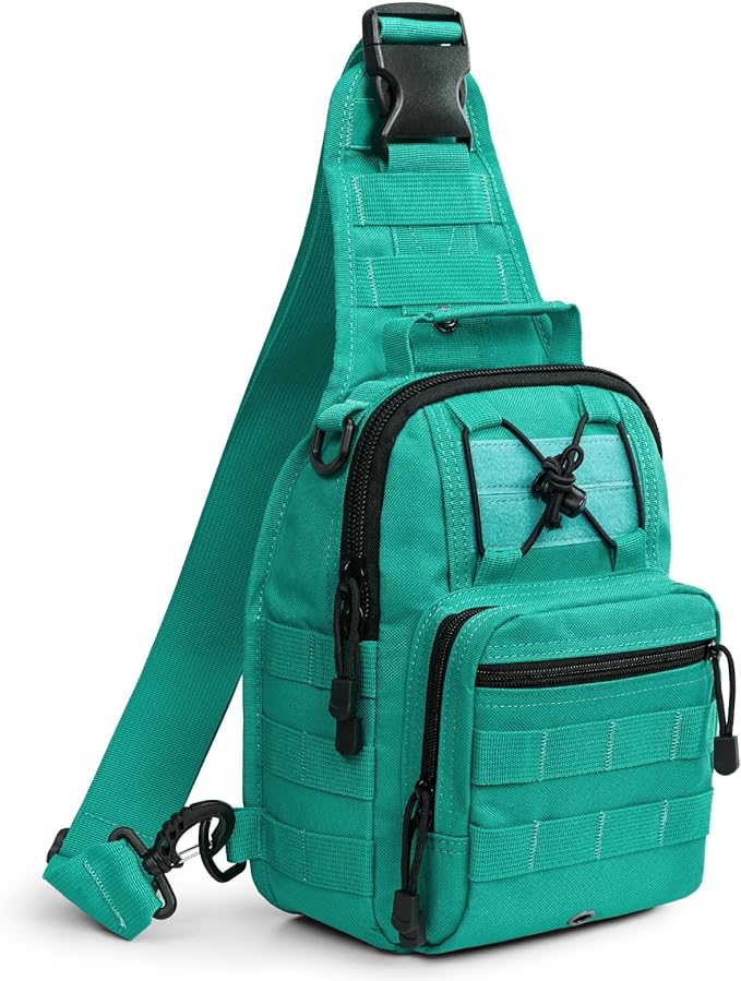 G4Free Outdoor Tactical Bag Backpack, Military Sport Bag Pack Sling Shoulder by G4Free