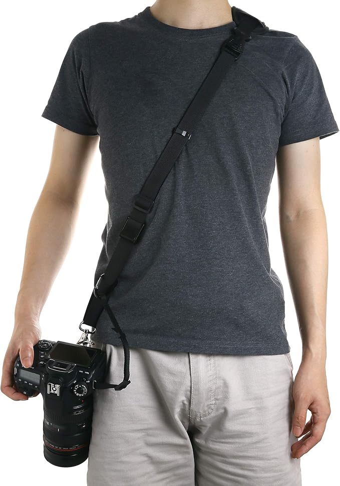 Ruittos Camera Strap, DSLR Shoulder Strap Crossbody Sling Quick Release Storage by Ruittos