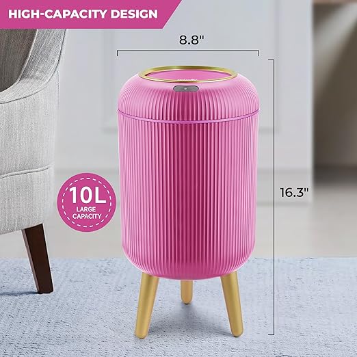 Pukomc Smart Sensor Wastebasket, Convenient and Hygienic Easy to Use, - Image 5
