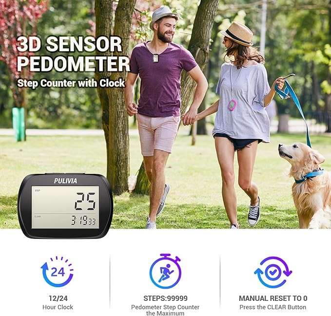 Pedometer for Walking 3D Step Counter - Image 2