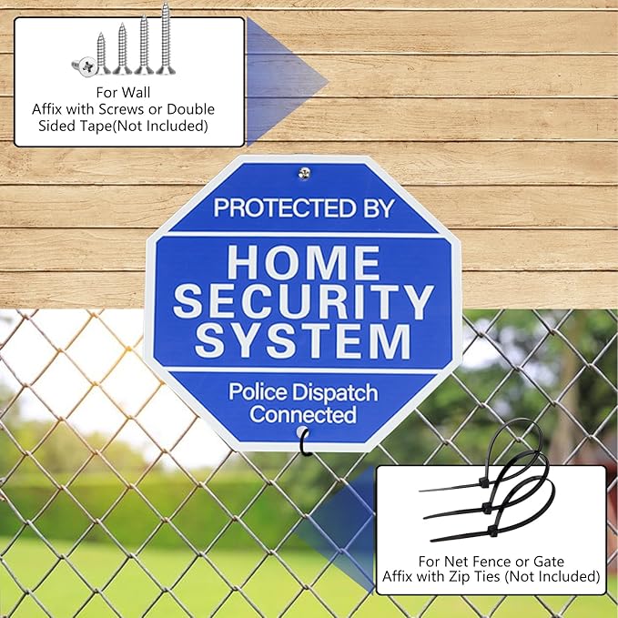 Protected By Home Security System Signs - Image 6