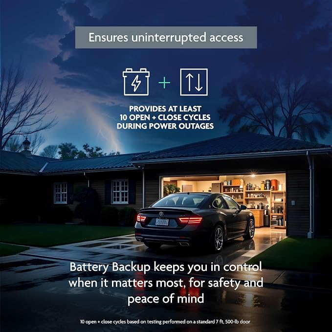 Chamberlain 1-1/4 HP Belt Drive Smart Garage Door Opener - Image 4