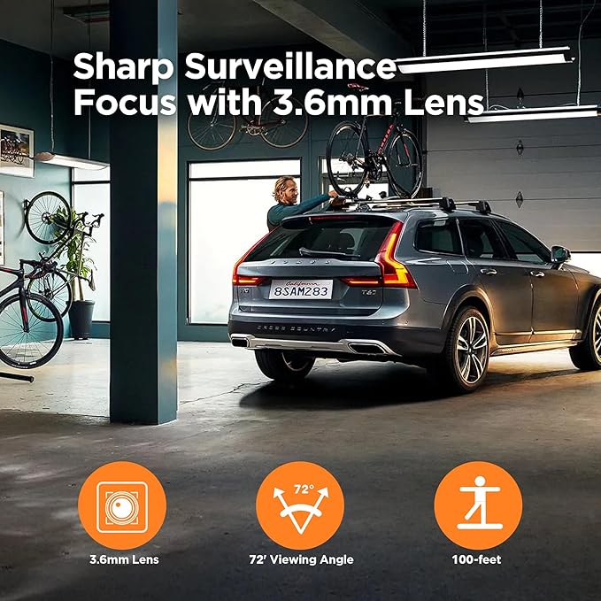 TIGERSECU 5MP Metal Long Range Security Camera - Image 4