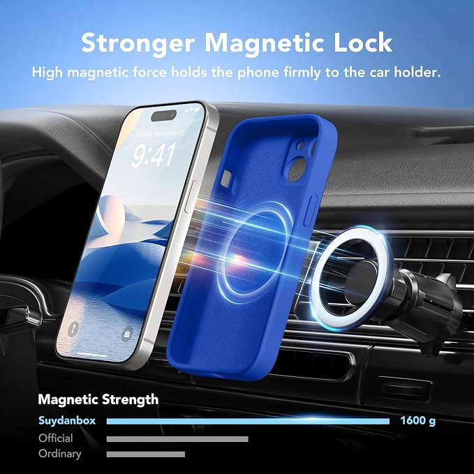 Magnetic for iPhone 15 Plus Case, Compatible - Image 3
