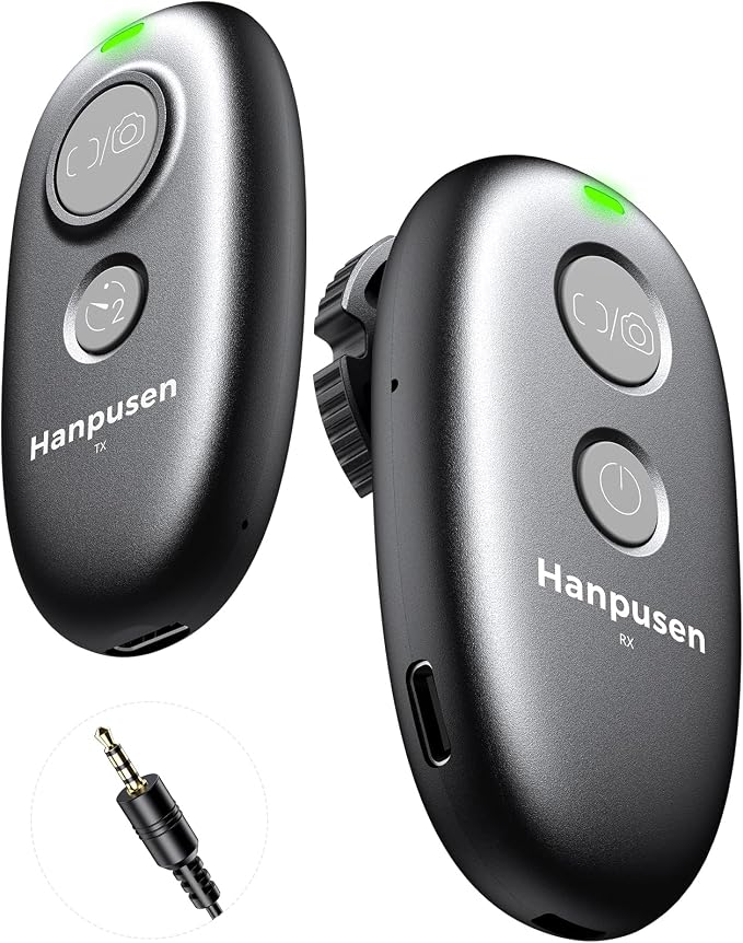 for Panasonic LUMIX Camera Rechargeable Remote Shutter Release by HANPUSEN