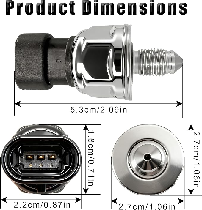 12635273 Fuel Injection&Fuel Pressure Sensor Compatible - Image 2