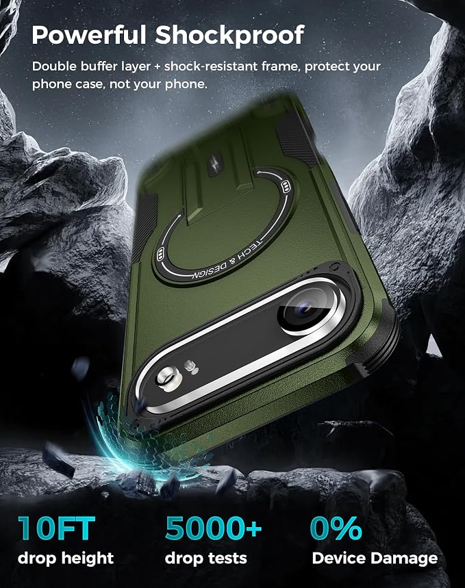 Goton for iPhone Air Case with Privacy Tempered Glass Screen Protector & Camera - Image 4