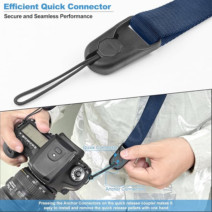 FIEIL Adjustable Camera Strap, Universal Camera Strap - Image 4