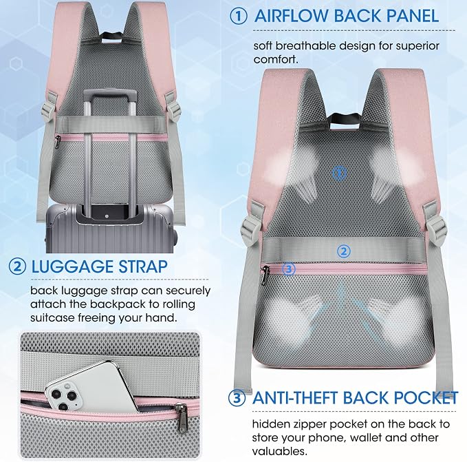 RAINSMORE Camera Backpack for DSLR SLR Mirrorless Cameras - Image 6