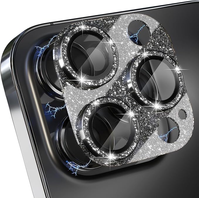 Choiche for iPhone 14 Pro/iPhone 14 Pro Max Camera Lens Protector, Bling Camera by Choiche