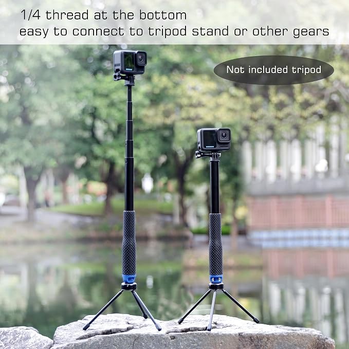 GEPULY 46''Alumium Waterproof Selfie Stick - Image 7