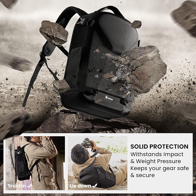TARION Camera Sling Pack DSLR Backpack Photography Slingpack Crossbody Bag TRS - Image 3