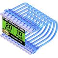 Cat6 Ethernet Cable 10Gbps 20 ft, UTP Ethernet Cable Cat 6, Flexible Bare by Unknown