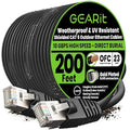 GEARit Cat6 Outdoor Ethernet Cable 23AWG Pure Copper, Waterproof, Direct Burial by GEARit