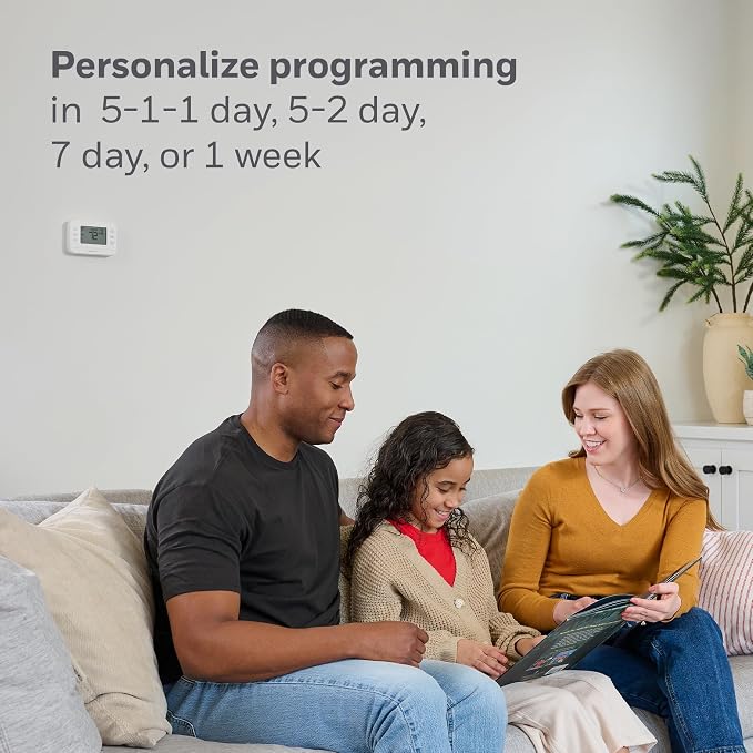 New! Honeywell Home Smart Thermostat, Conventional/Heat Pump Compatibility - Image 8