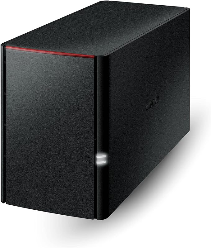 BUFFALO LinkStation SoHo 220 2-Bay Personal Cloud Office NAS 8TB by BuffaloAmericas