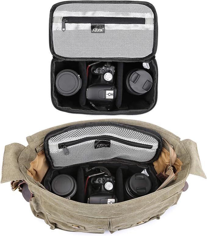 S-ZONE Padded Folding Camera Bag - Image 3