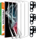 IMBZBK for Samsung Galaxy S22 Ultra 5G Screen Protector, 3 Flexible TPU Film by IMBZBK
